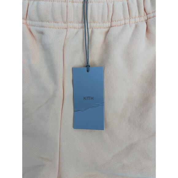 Kith Womens Rayne Sweatshort Sun Coral Orange Size Medium - Picture 3 of 4